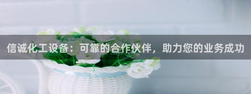 新航娱乐平台最新版本更新内容：信诚化工设备：可靠的